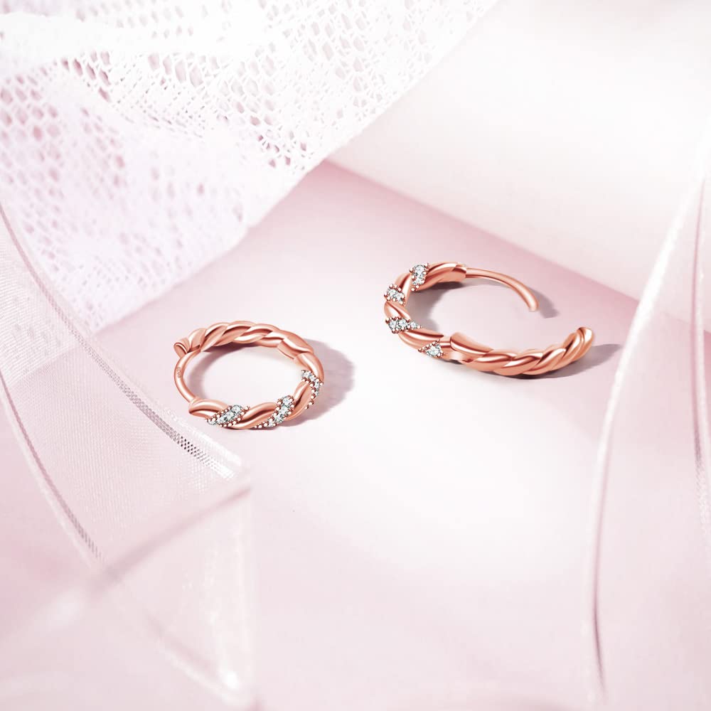 hoop always pink for people in their and perfect as a gift FH.bird earrings, on, 18k, hypoallergenic, "Romantic Relationship", gold, earrings, ring,
