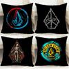 Band Cool V-Volcom Cushion Cover Comfortable Reversible Pillow Cover Ideal for Car Sofa Bedroom & Beyond