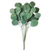 Artificial Eucalyptus Silver Dollar Stems - Decorative Greenery & Simulation Leaves