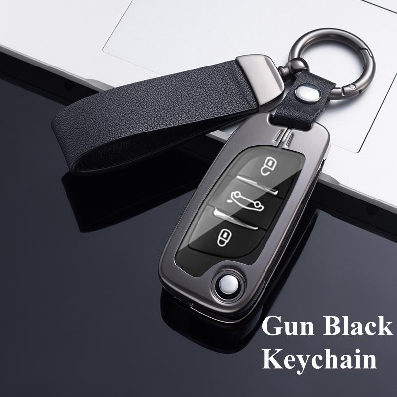 Car Flip Key Case Cover Shell Fob For Peugeot 208 3008 308 508 408 2008 307 4008 For Peugeot 306 407 807