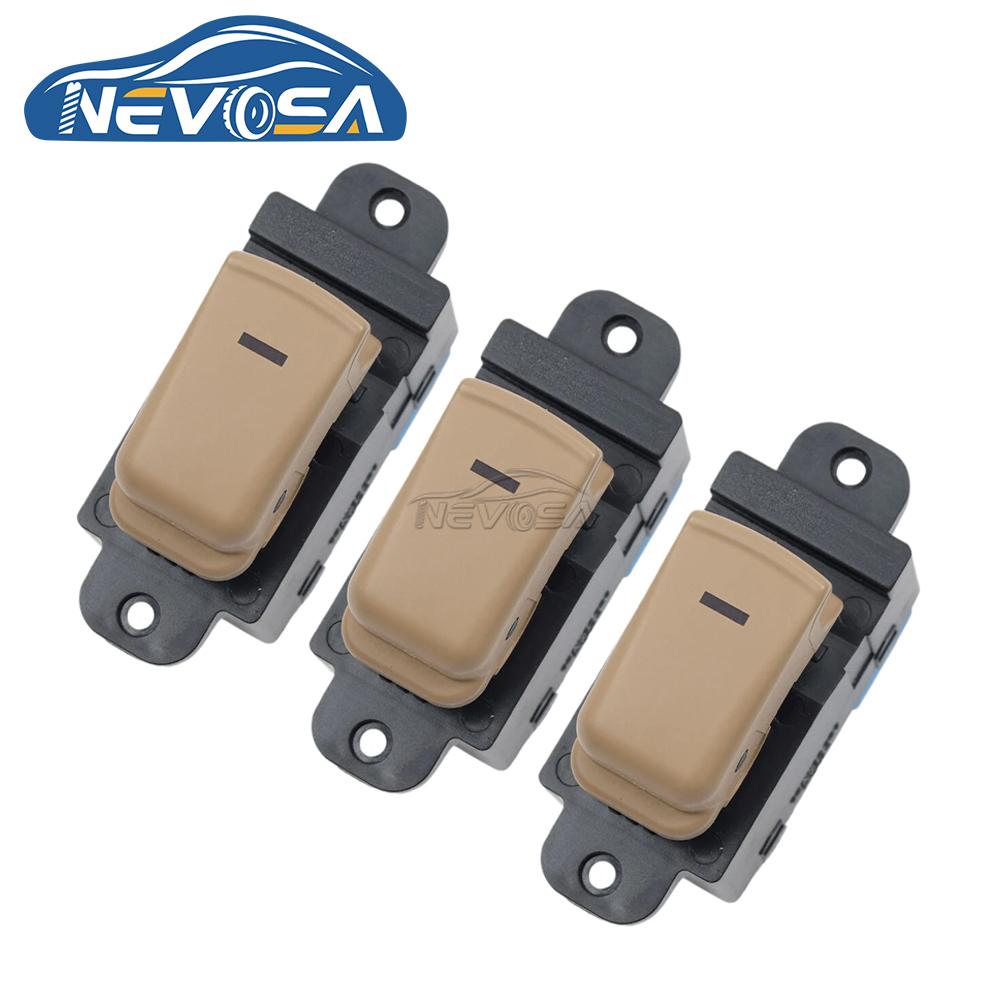 NEVOSA 93580-3S000 Passenger Window Switch Rear Left Right Console Button For Hyundai Sonata 2011 2012 2014 2015 93580-3S000RY