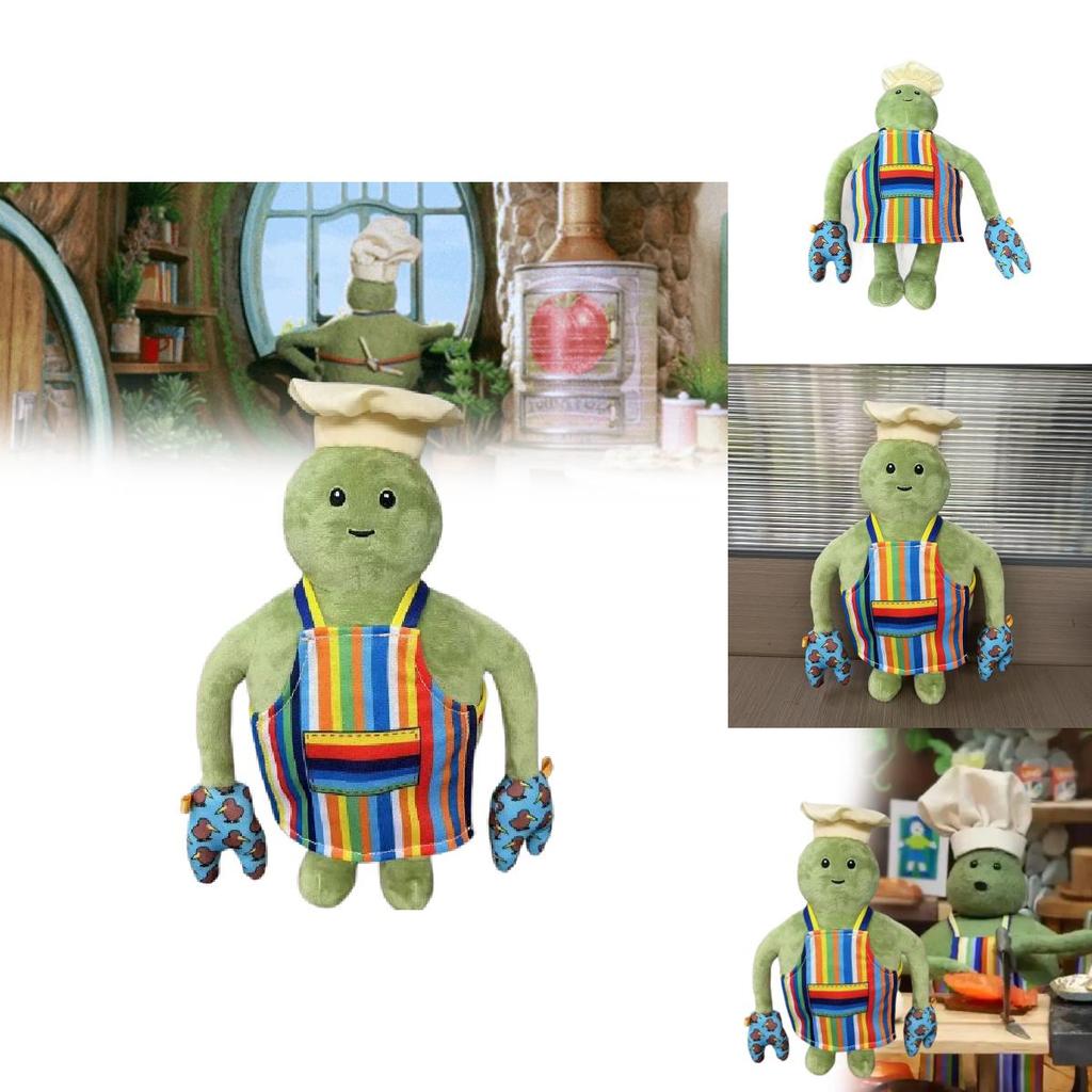 Il Tiny Chef Show Giocattolo di Peluche Figura di Cartone Animato Bambola Morbida Ripiena Per Bambini e Collezionisti