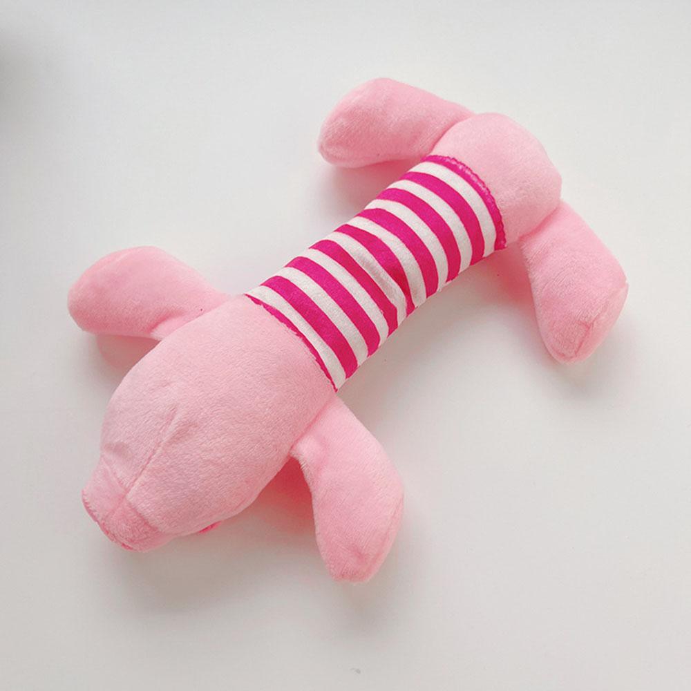 Animals Shape Squeaky Toys Plush Dog Toy Cute Bite Resistant Dog Toys for Small and Medium Dogs Puppy Pet Cat Dog Accessories