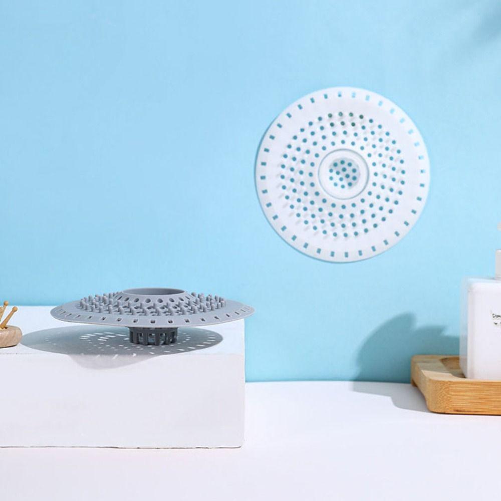 2pcs Anti-blocking Sink Strainer Round Shape Floor Drain Waste Catcher Drain Filter  Kitchen