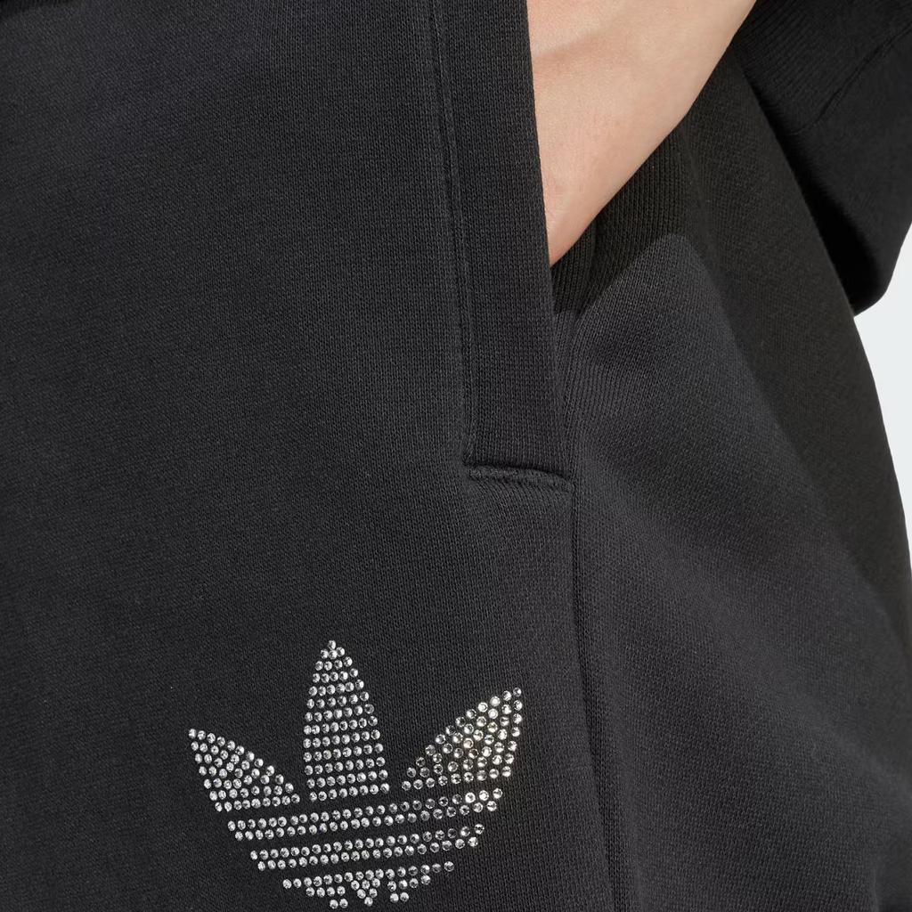adidas Originals Süslemeli Logo Örgü Jogger Kadın Alt Siyah IT9663