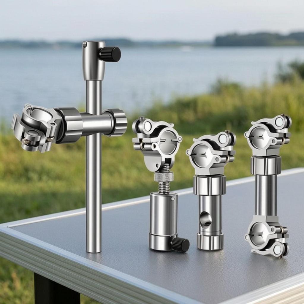 4 Pieces Fishing Chair Accessory Kit Secure Rod Mount Heavy-Duty