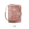 Women's RFID Blocking Bifold Wallet Dual Zipper Large Capacity Card Slots Coin Pouch ID Window Casual Durable Purse Gift