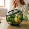 Iron Wire Coffee Pod Holder Large Capacity Basket for Kitchen Countertop Coffee Station Organization