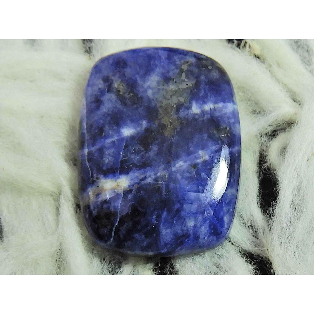 54Cts. Natural Sodalite Octagon Crystal Mineral Cabochoh Gemstone 26X34MM SK-2850