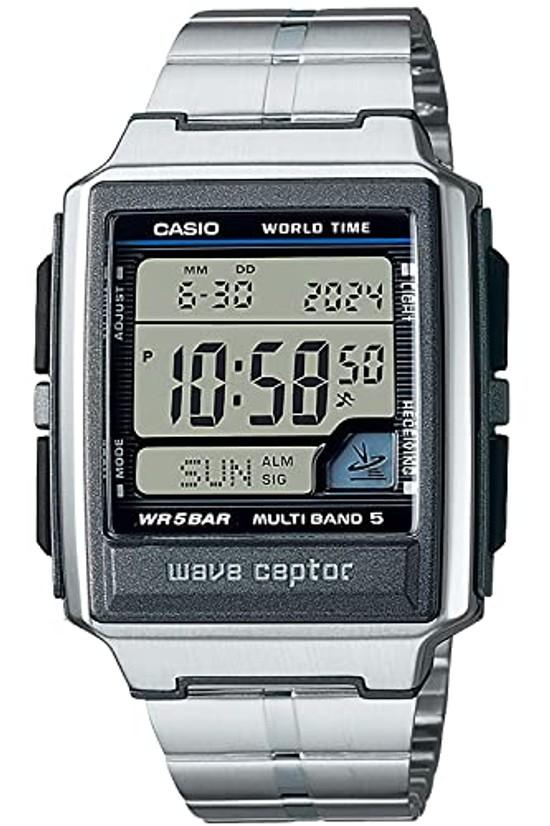 Casio Armbanduhr Waveceptor Funkgesteuert WV-59RD-1AJF Herren Silber