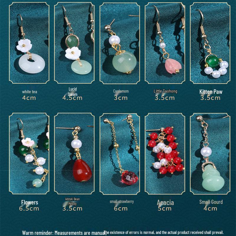 

Ancient Style Retro Tassel Earrings - Hanfu Inspired Fairy Temperament for Women