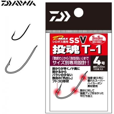 Daiwa Daiwa  WhiTe Squirrel Fish Hook No. 6 T 1