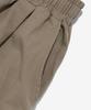 Cargo Bros Linen-Like Pintuck Wide Shorts (Khaki)