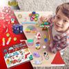 Christmas Countdown Calendar, Advent Calendar For  Box For Kids Adults Sensory  Toys 27Days Surprises With Scientoy Xmas Gifts