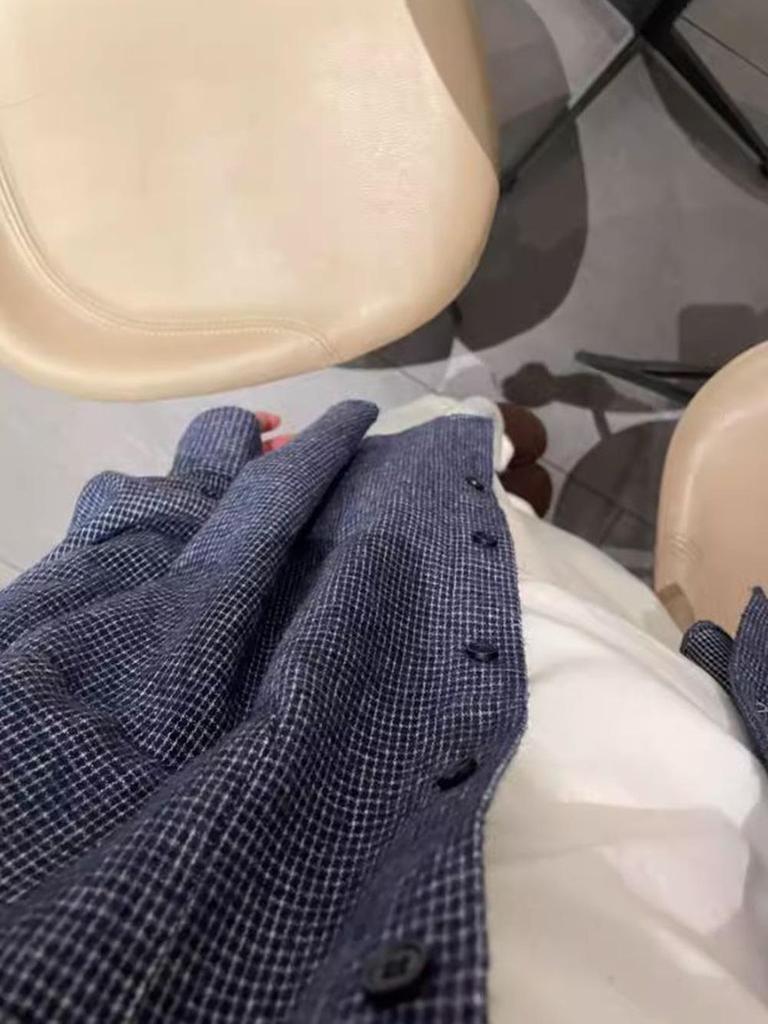 Women's Korean Blue Plaid Brushed Shirt - Loose Fit for Spring, Autumn, and Winter