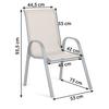 Sofotel So-980 Textile Garden Chairs Set of 4