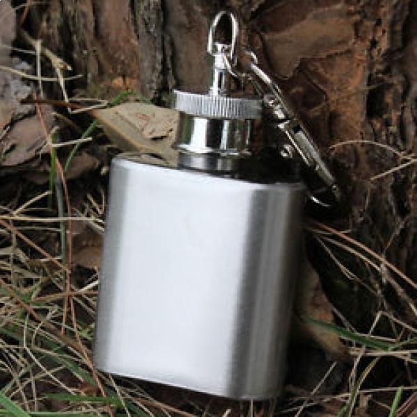30 Ml Mini Flask with Key Ring