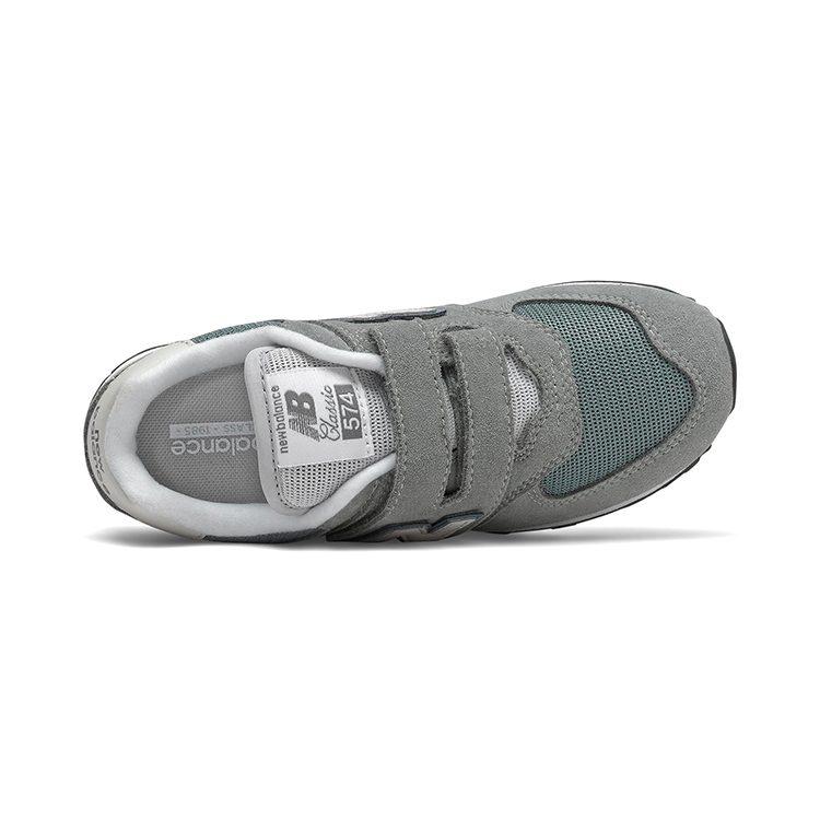 New Balance NB 574 Cushioning, Wear Resistant Low Top Kids' Running Shoes Gray Blue Children Aged 3 7 Years Old PV574BA1