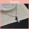 Y2k Pearl Cute Inlaid Black Cat Star Bracelet Stylish Summer Jewelry For Women