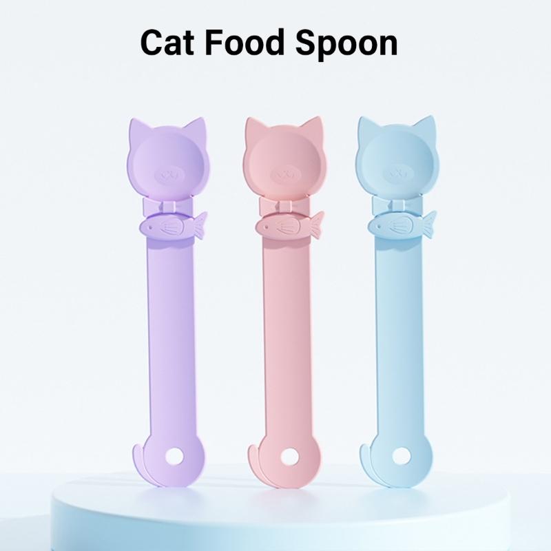 3 Stück Leckerli-Nahrungs-Quetsch-Löffel für Snacks Katzen Leckerli-Sticks Quetscher Futterspender