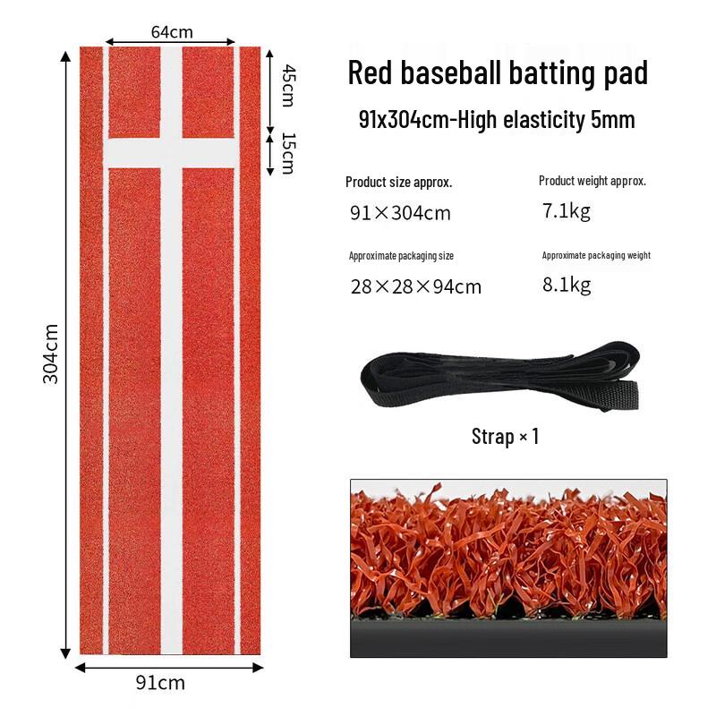 WEZHO Baseball Softball Pitching Training Mat