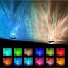 Ocean Wave Aurora Projector Light Ultra Quiet USB Powered 16 RGB Colors Water Ripple Lamp for Bedroom Night Use