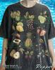 Vintage Fruits Comfort Colors® Tshirt, Retro Botanical Tees, Pineapple Grapes Sweater, Berries Lemon Tanktop, Nature Sparkling Effects