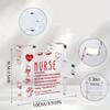 Irregular Nurse Appreciation Gift - Unique Acrylic Table Sign for Medical Professionals