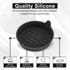 Thick Silicone Car Coasters Not Slip Cup Holders Liners Enhanced Grip Deep Basin Prevent Spills for Vehicles Home Use