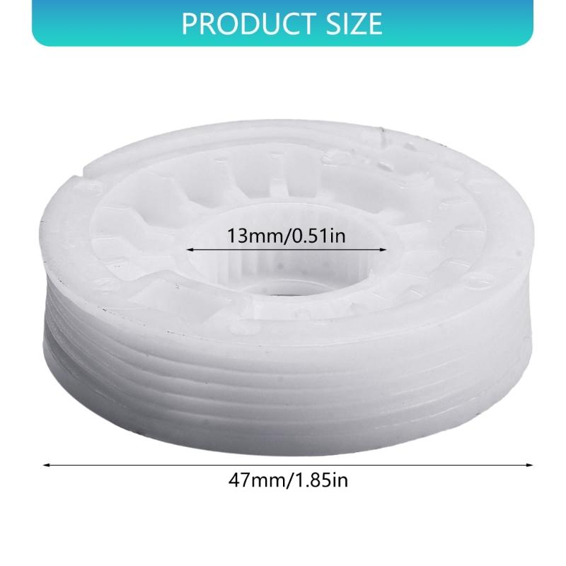 834702Y000 Car Glass Lifter Gear Window Shaker Wheel Disc Buckle Quick Install Plastic Window Lift Clip for IX35 MK2