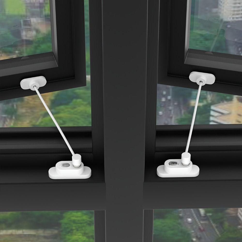 

Anti-theft Window Safety Lock Thickened Door Lock Window Restrictors Window Stopper Child Safety білий