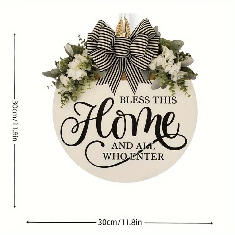 For Doors For Entryways Spring Floral Decoration 30*30cm Artificial Flower Arrangement Artificial Flowers Arrangement