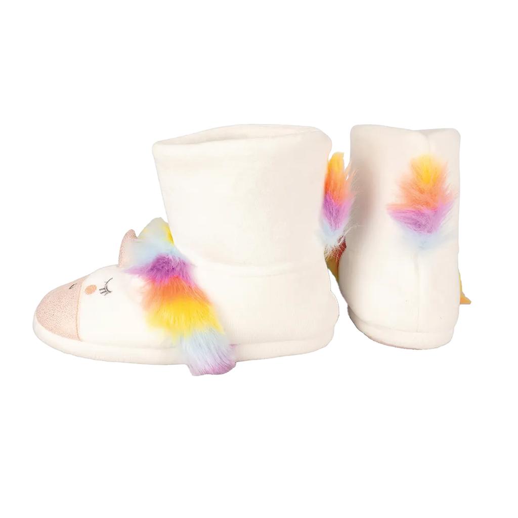 Little Rider Childrens/Kids Unicorn Slipper Boots