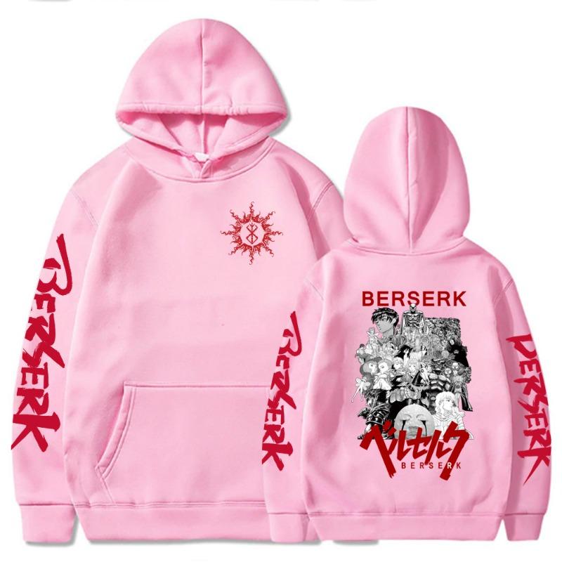 Berserk Guts Japonská Animace Pánské Módní Mikiny s Dlouhým Rukávem Dámské Ležérní Harajuku Streetwear