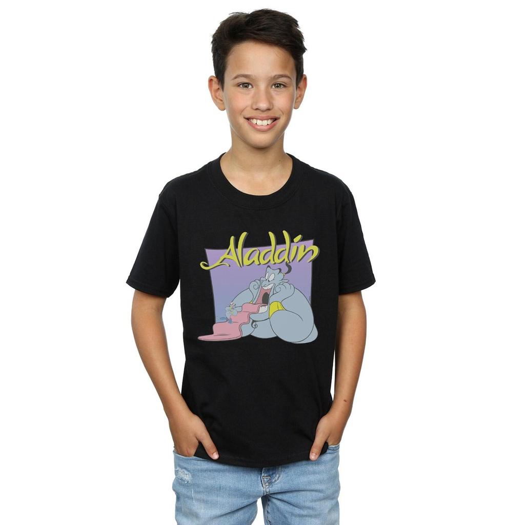 Disney Boys Aladdin Genie Wishing Dude T-Shirt
