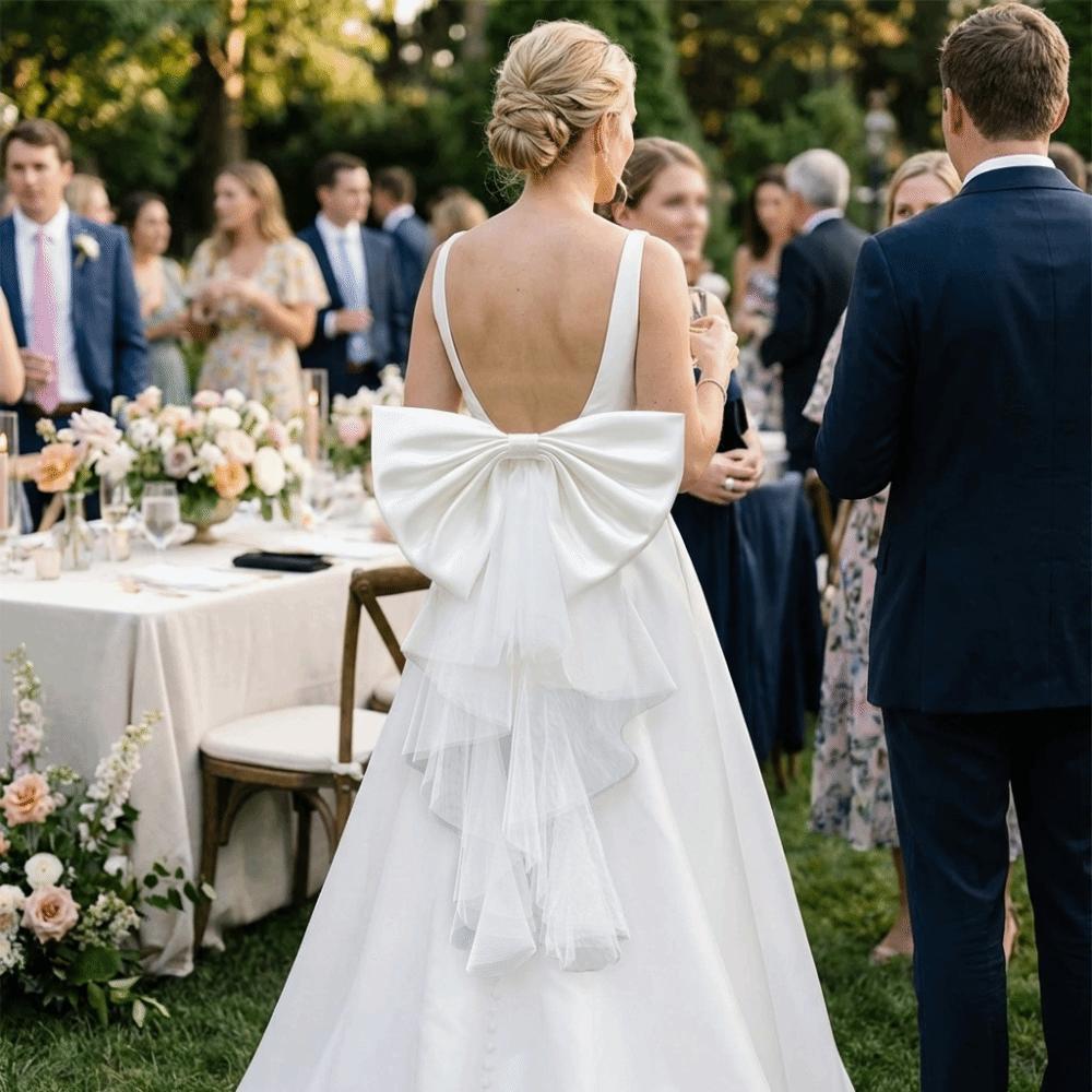 Flauschige Große Schleife Taillendekoration Einlagiges Kleid Taillenverzierung Brautkleid Zubehör Frau