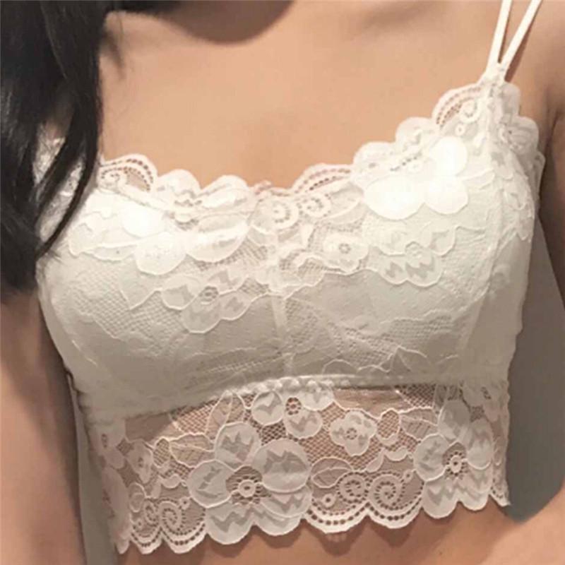 1Pcs Summer Lace Bottoming Short Camisole Underwear Bra