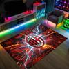 AC Milan Design Crystal Velvet Carpet Cozy Non?Slip Printed Rug For Bedroom Living Room Entrance
