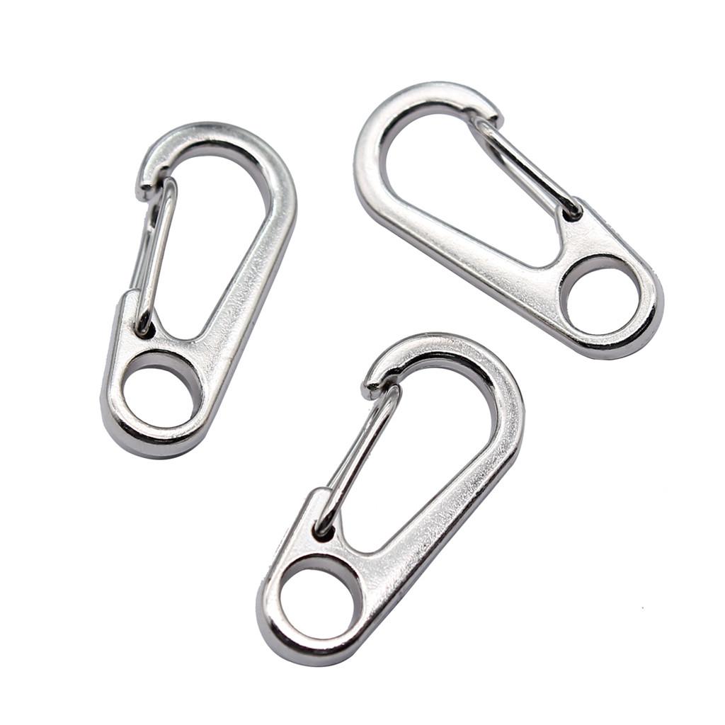 Key Rings 5 Sizes 3 Colors Nickel Iron Jewelry Making Parts Great for Dangle Parts Keychain Making