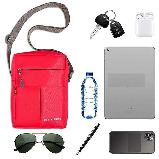 Nylon Sling Cross Body Travel Bag