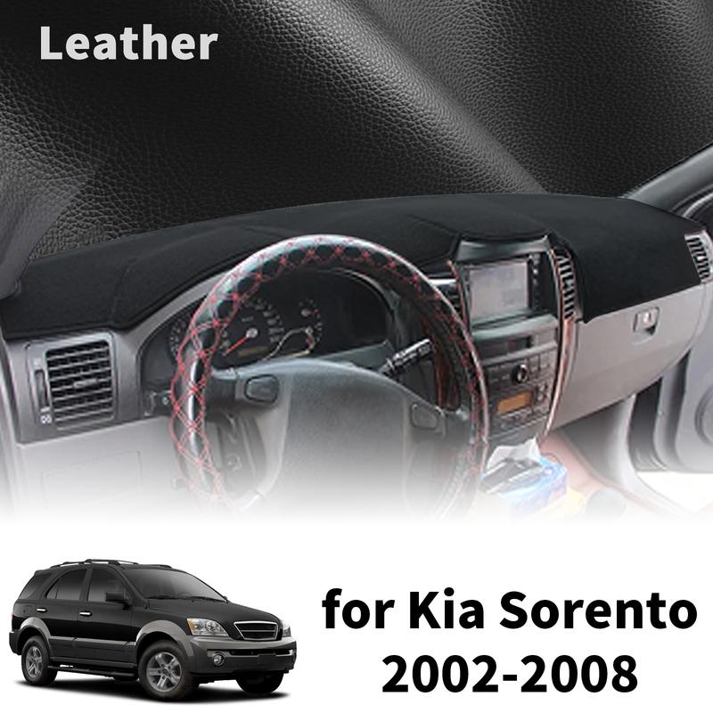 Dashboard Cover for Kia Sorento 2002-2009, Artificial Plush Dash Mat Sunshade Protector