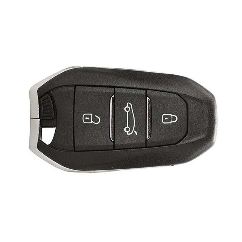 Ac29-Smart Keyless Go Remote Key HU83 4A Hitag-AES 3 Buttons 433Mhz PCF7945 For  2008 308 508 3008 5008 Citroen C3 C4