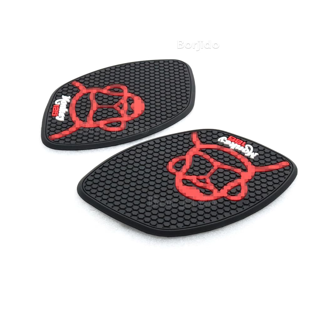 For Monkey 125 2023 2022 Motorcycle Tank Fuel Tank Pad with Knee Grip Fuel Tank Side Sticker for For Monkey For MONKEY 125 Motorcycle Tank Knee Tank