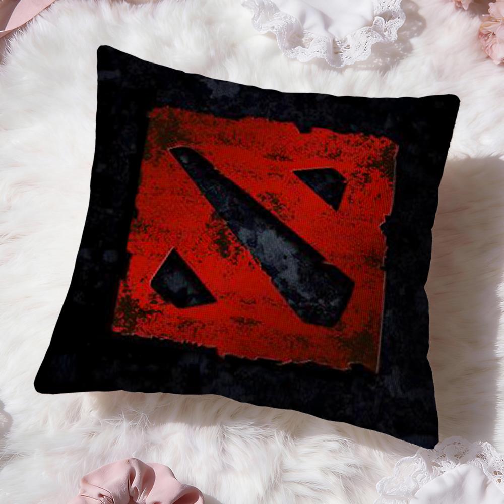 Game Cool D-Dota 2 Cushion Cover Premium Comfort Reversible Pillow Cove -Two in One Design for Any Room & Car Interior
