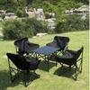 OEING Outdoor Portable Folding Camping Picnic Table Set