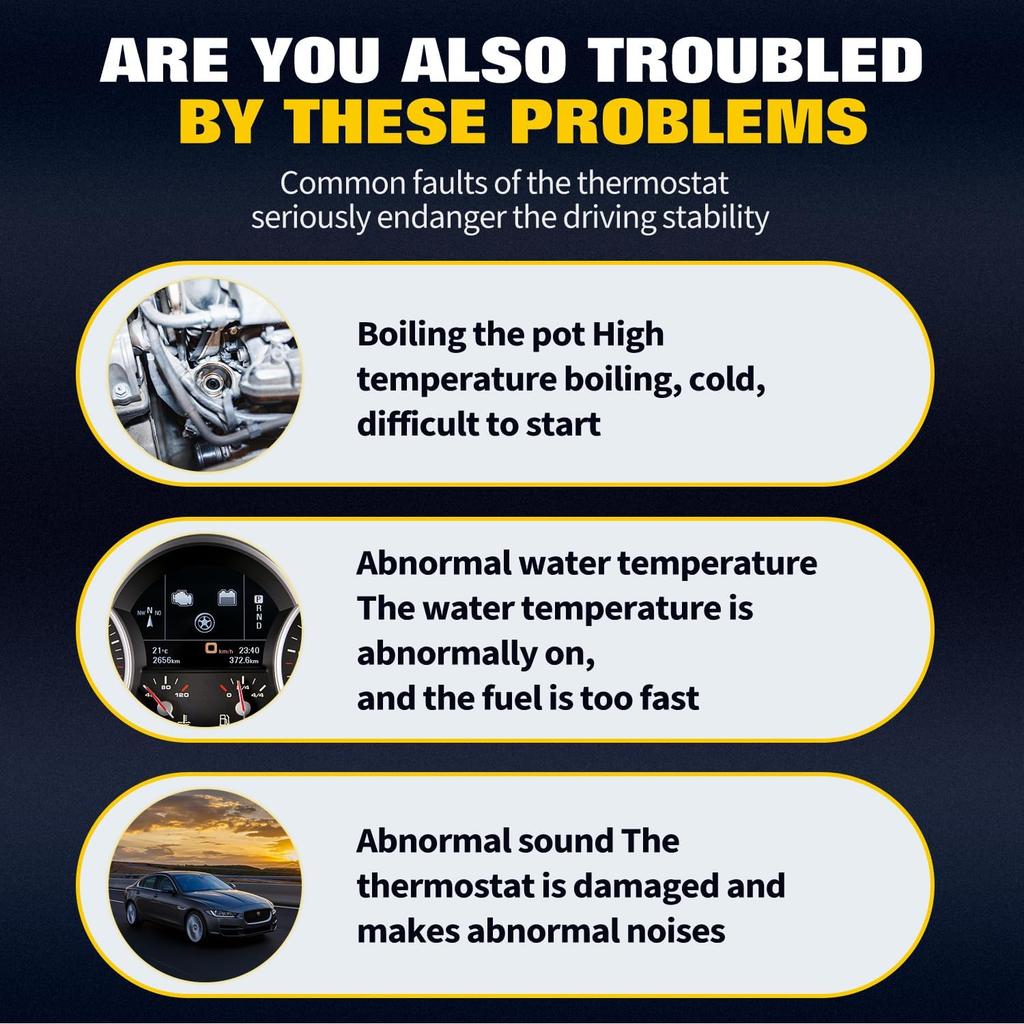 OCPTY Thermostat Housing Fit for Freightliner Sprinter 2500 2013-2019,for Mercedes-Benz E320 2007-2009 Engine Coolant Thermostat Housing Assembly