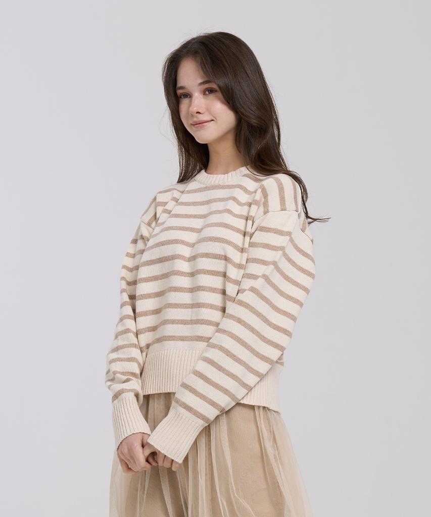 LEVHEARTED Prelude Oversized Knit - Beige