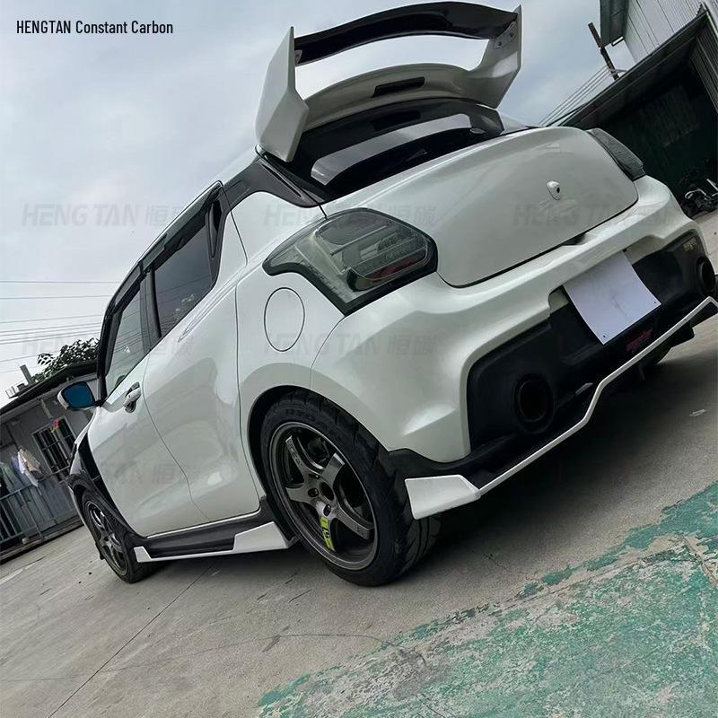 Carbon Fiber Rear Bumper Diffuser for 2018-2023 Suzuki Swift ZC33S