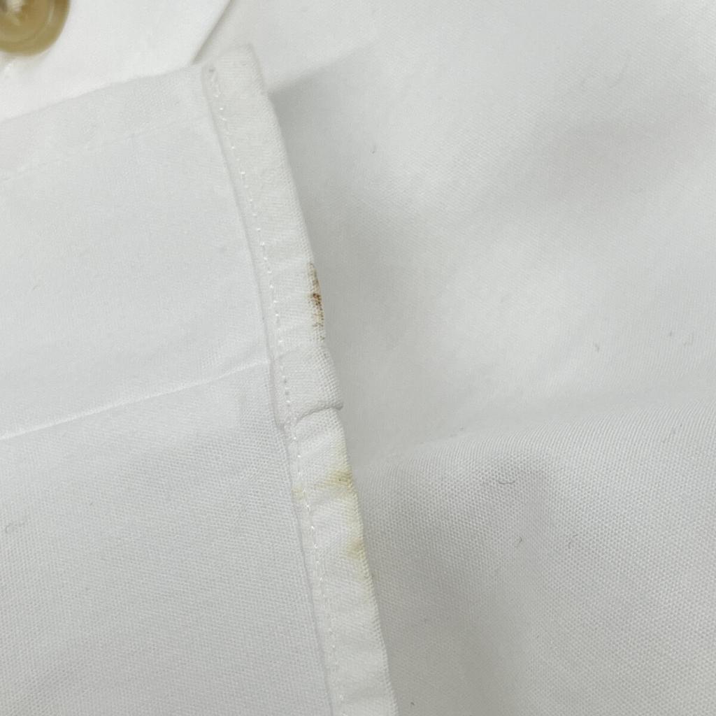 Acne Studios BB0044 White 100% Cotton ATLENT NEW SOFT POP Shirt Tops 44 whiteUsed