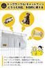 POOKIE Cat/Dog Cage Storage, Pet Playpen Storage Bag with Paper Holder, Pet Sheet, Brush, Diaper Storage Hooks (Beige)